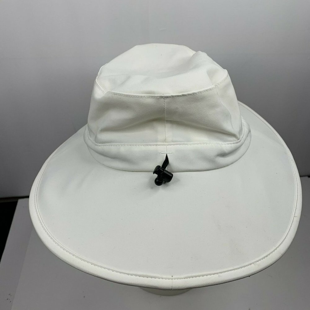 Nike Golf Dri-FIT Bucket Hat Sun Cap White Black Logo 639686-100 Men’s Size M  L - Picture 6 of 10